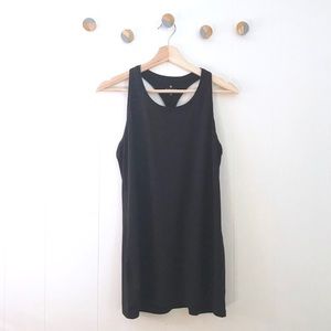 Athleta Black Racerback Tank | M
